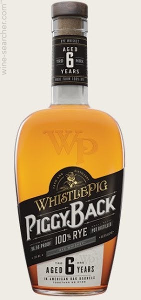 WhistlePig 'Piggy Back' 6 Year Old Rye Whiskey, Vermont, USA