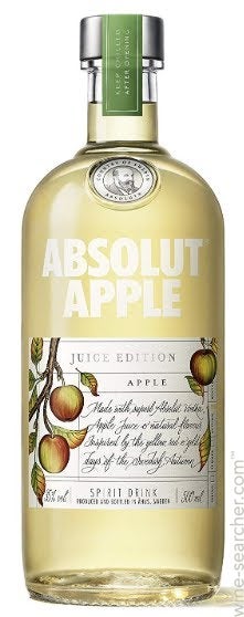 Absolut Juice Apple Edition Spirit Drink, Sweden