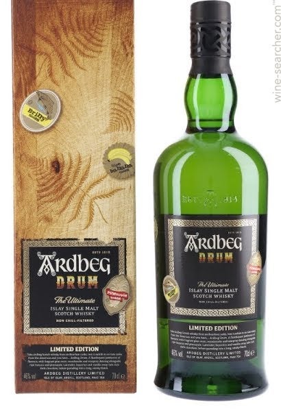 Ardbeg Drum Limited Edition Islay Single Malt Scotch Whisky, Scotland