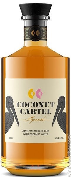 Coconut Cartel Special Dark Rum, Guatemala