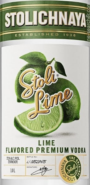 Stolichnaya Lime Vodka