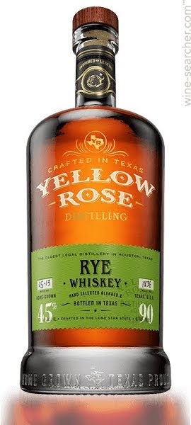 Yellow Rose Straight Rye Whiskey, Texas, USA