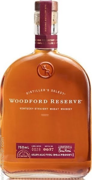 Woodford Reserve Distiller's Selection Straight Wheat Whiskey, Kentucky, USA