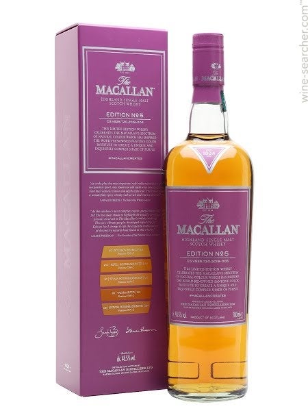 The Macallan Edition No 5 Single Malt Scotch Whisky, Speyside - Highlands, Scotland