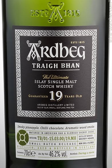 2022 Ardbeg 'Traigh Bhan' 19 Year Old Single Malt Scotch Whisky, Islay, Scotland