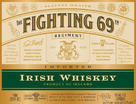 The Fighting 69th Regiment Irish Whiskey, Ireland