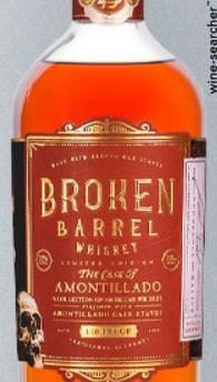 Broken Barrel Amontillado Cask Whiskey, California, USA