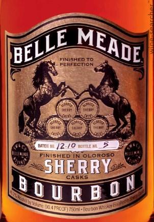 Belle Meade Oloroso Sherry Cask Straight Bourbon Whiskey, Tennessee, USA