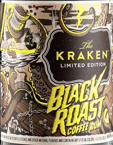 The Kraken Black Roast Coffee Rum, Caribbean