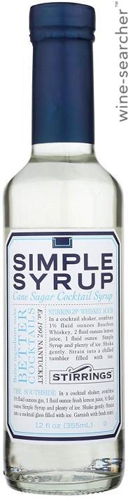 Stirrings Simple Syrup, USA