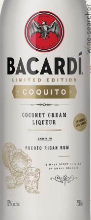 Bacardi 'Coquito' Coconut Cream Liqueur, Puerto Rico