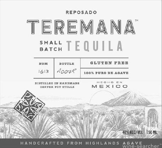 Teremana Small Batch Tequila Reposado, Jalisco, Mexico