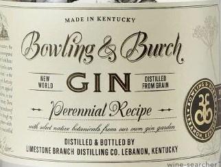 Bowling & Burch Gin, Kentucky, USA