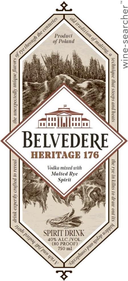 Belvedere Heritage 176 Vodka, Poland