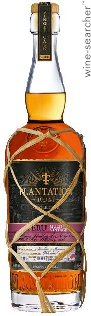 2010 Plantation - Planteray Destilerias Unidas Multi Vintage Willett Rye Whiskey Single Cask Rum, Peru