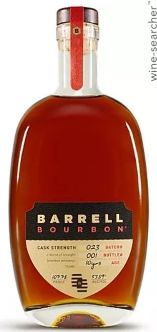 Barrell Batch 023 Cask Strength 10 Year Old Straight Bourbon Whiskey, Kentucky, USA