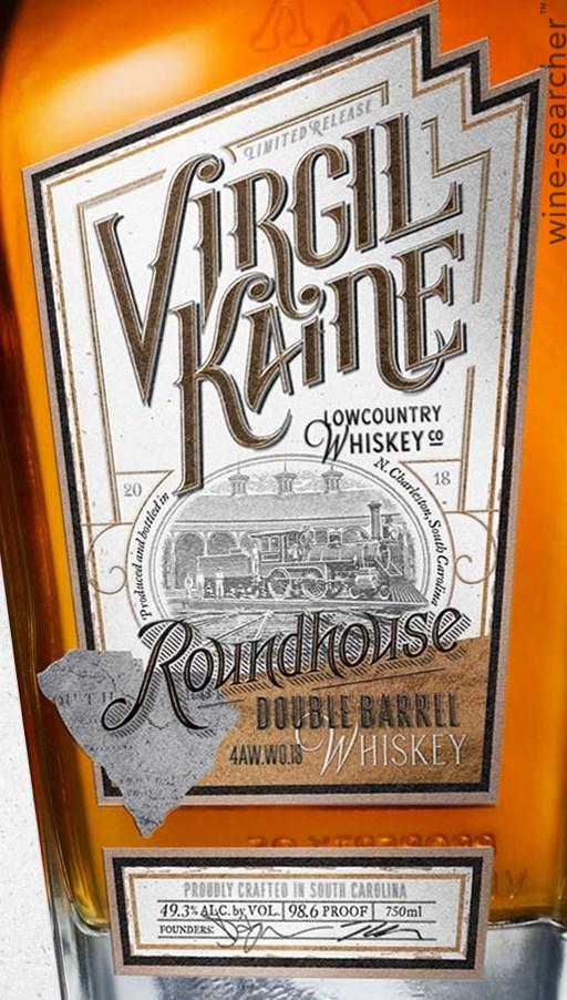 Virgil Kaine 'Roundhouse' Double Barrel Whiskey, South Carolina, USA