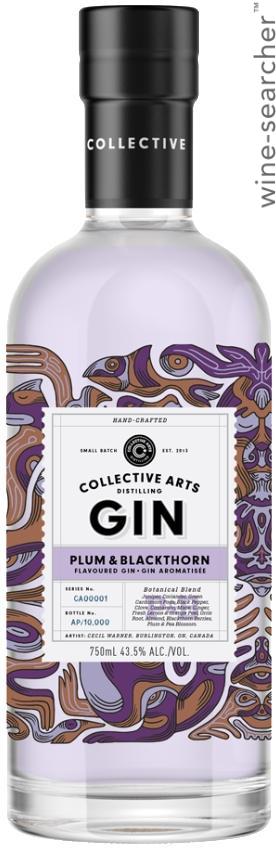 Collective Arts Brewing Plum & Blackthorn Flavoured Gin, Canada