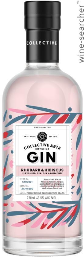 Collective Arts Brewing Rhubarb & Hibiscus Flavoured Gin, Canada