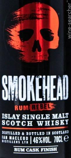 Smokehead Rum Rebel Single Malt Scotch Whisky, Islay, Scotland