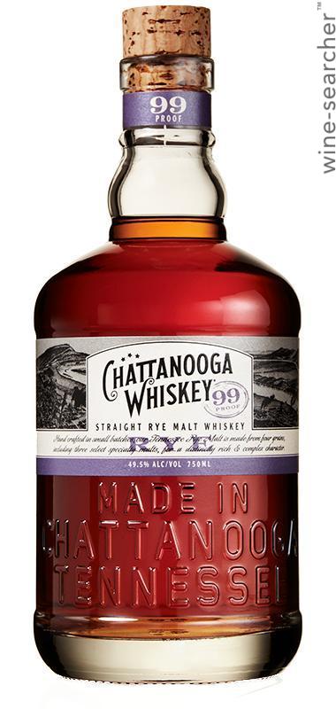 Chattanooga Straight Rye Malt Whiskey, Tennessee, USA