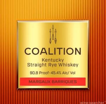 Coalition Margaux Barriques Kentucky Straight Rye Whiskey, USA