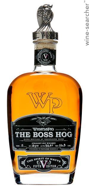 WhistlePig 'The Boss Hog V The Spirit Of Mauve' Straight Rye Whiskey, Vermont, USA