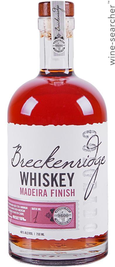 Breckenridge Madeira Cask Finish Whiskey, Colorado, USA