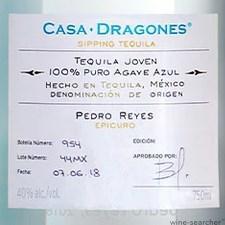 Casa Dragones Pedro Reyes Epicuro Special Edition Tequila Joven, Mexico