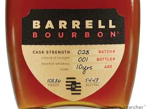 Barrell Batch 028 Cask Strength 10 Year Old Bourbon Whiskey, Kentucky, USA