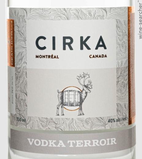 Cirka 'Terroir' Vodka, Montreal, Canada