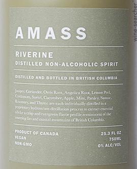 Amass 'Riverine' Non-Alcoholic Spirit, British Columbia, Canada