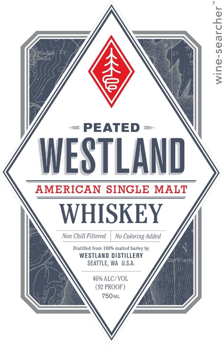 Westland Peated American Single Malt Whiskey, Washington, USA