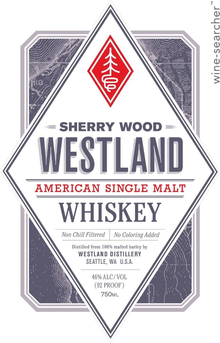 Westland Sherry Wood American Single Malt Whiskey, Washington, USA