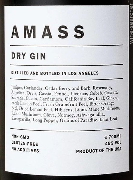 Amass Dry Gin, Los Angeles, USA