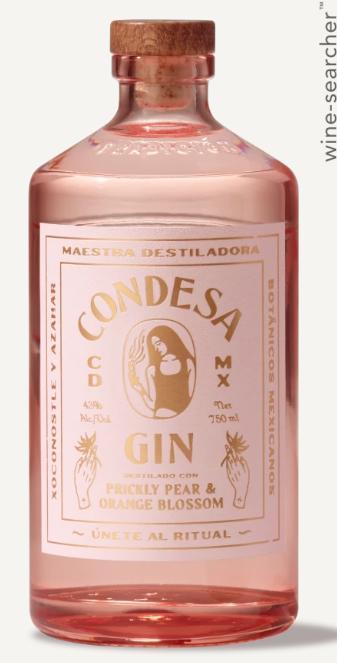 Condesa Prickly Pear & Orange Blossom Gin, Mexico