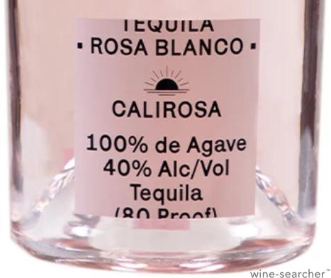 Calirosa Tequila Rosa Blanco, Mexico