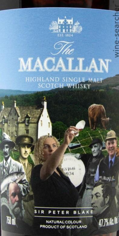 The Macallan Sir Peter Blake Single Malt Scotch Whisky, Highlands, Scotland