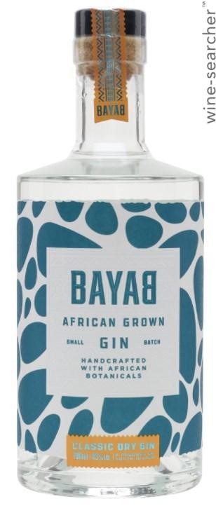 Bayab Classic African Grown Dry Gin, KwaZulu-Natal, South Africa