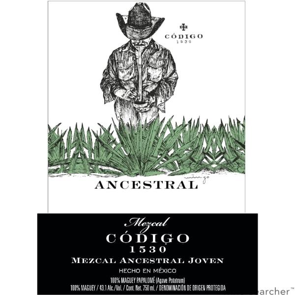 Codigo 1530 Ancestral Mezcal Joven, Mexico