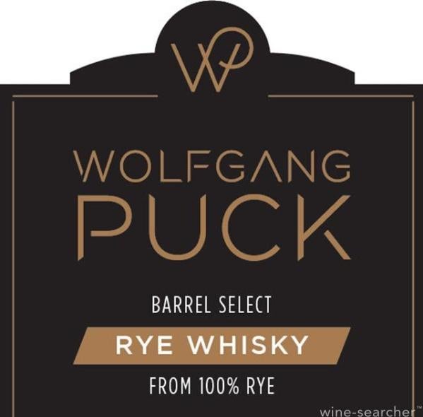 Wolfgang Puck Barrel Select Rye Whisky, Virginia, USA