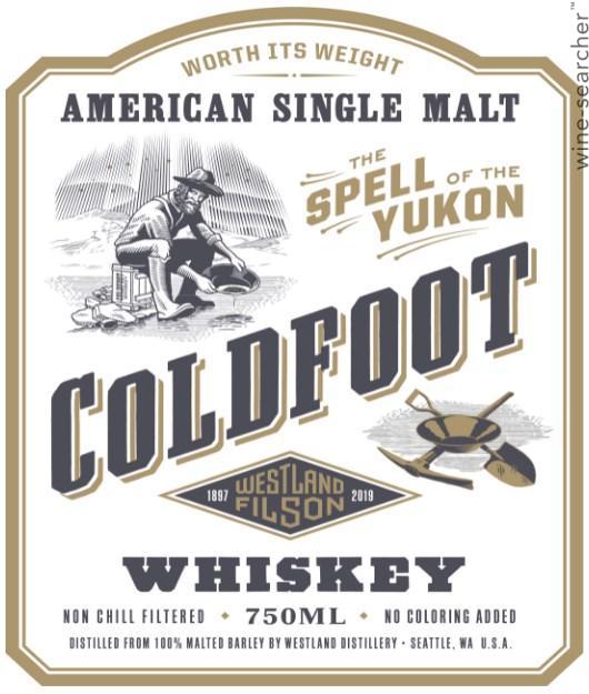 Westland & Filson Co. Coldfoot Malt Whiskey, Seattle, USA