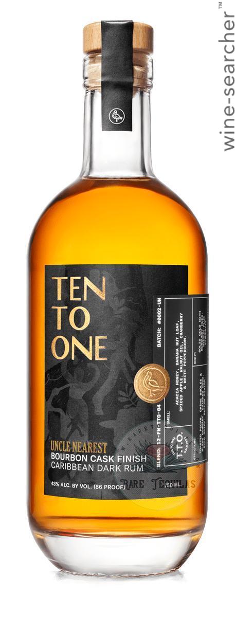 Ten To One 'Uncle Nearest' Bourbon Cask Finish Caribbean Dark Rum