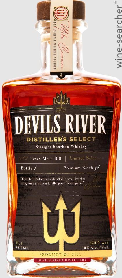 Devils River Distiller's Select Straight Bourbon Whiskey, Texas, USA