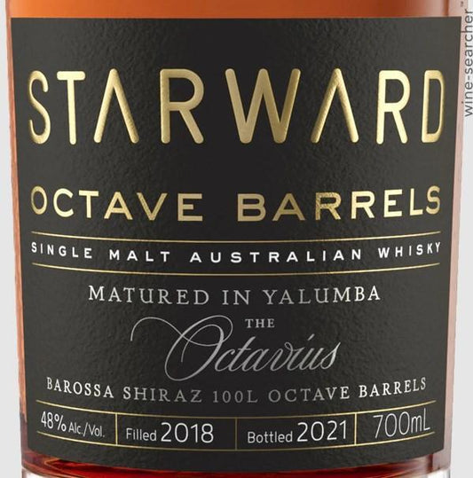 Starward Octave Barrels Single Malt Whisky, Australia