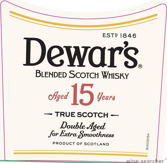 Dewar's 'The Monarch' 15 Year Old Blended Malt Scotch Whisky, Scotland