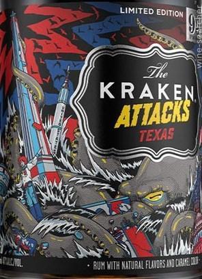 The Kraken Attacks Texas Black Spiced Rum, Caribbean