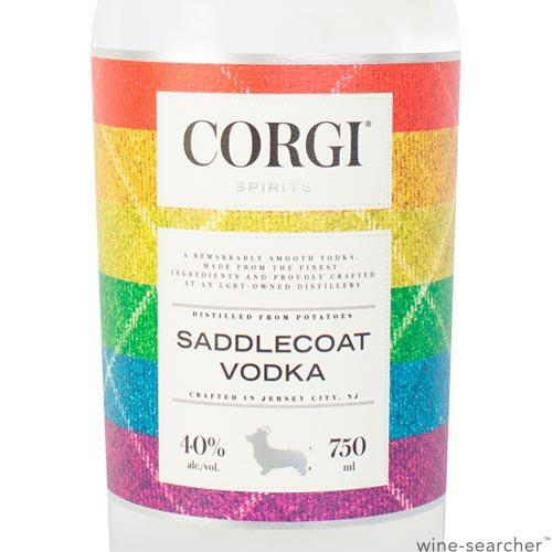 Corgi Spirits 'Saddlecoat' Pride Edition Vodka, New Jersey, USA