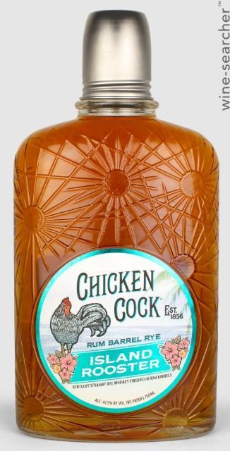 Chicken Cock 'Island Rooster' Rum Barrel Straight Rye Whiskey, Kentucky, USA