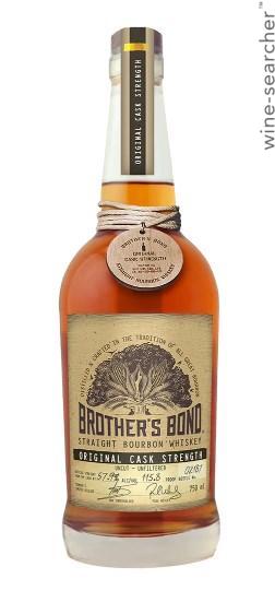 Brother's Bond Original Cask Strength Straight Bourbon Whiskey, Indiana, USA